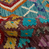 Handmade Multi Kilim Geometric 2x4 ft