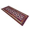 Handmade Multi Kilim Geometric 6' Runner