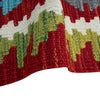 Handmade Multi Kilim Geometric 6' Runner