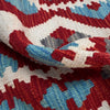 Handmade Multi Kilim Geometric 6' Runner