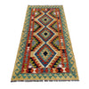 Handmade Multi Kilim Geometric 6' Runner