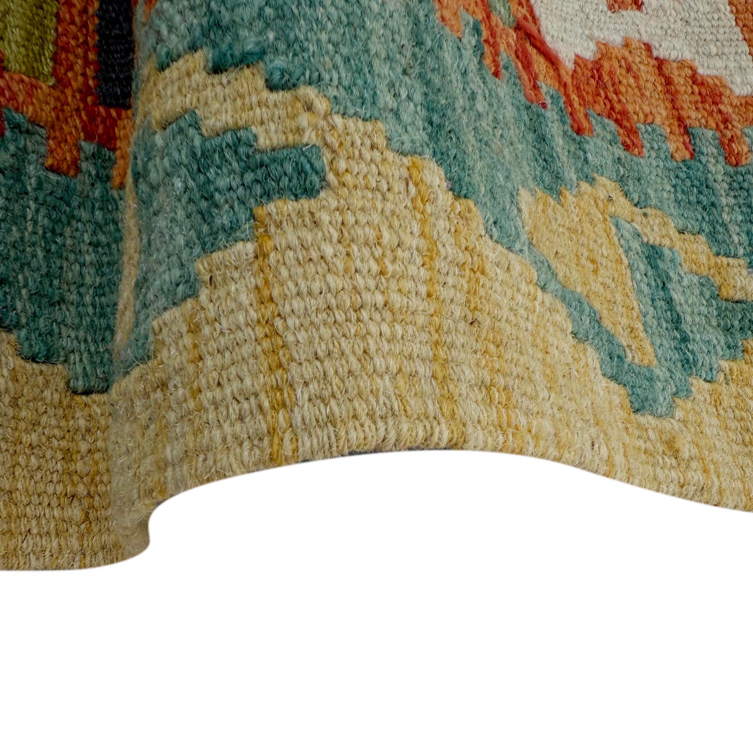 Handmade Multi Kilim Geometric 6' Runner