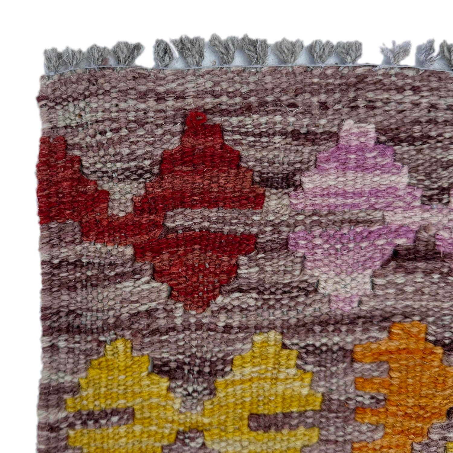 Handmade Multi Kilim Geometric 2x4 ft