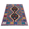 Handmade Multi Kilim Geometric 2x4 ft