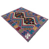 Handmade Multi Kilim Geometric 2x4 ft