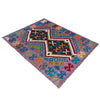 Handmade Multi Kilim Geometric 2x4 ft