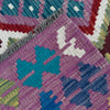 Handmade Multi Kilim Geometric 2x4 ft