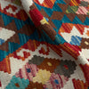 Handmade Multi Kilim Geometric 2x4 ft
