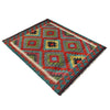 Handmade Multi Kilim Geometric 2x4 ft