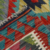 Handmade Multi Kilim Geometric 2x4 ft