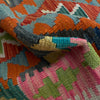 Handmade Multi Kilim Geometric 6' Runner