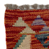 Handmade Multi Kilim Geometric 6' Runner