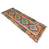 Handmade Multi Kilim Geometric 6' Runner