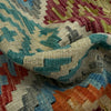 Handmade Multi Kilim Geometric 6' Runner