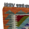 Handmade Multi Kilim Geometric 6' Runner