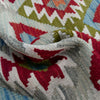 Handmade Multi Kilim Geometric 6' Runner
