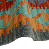 Handmade Multi Kilim Geometric 6' Runner