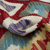 Handmade Multi Kilim Geometric 6' Runner