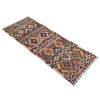 Handmade Multi Kilim Geometric 8' Runner