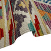 Handmade Multi Kilim Geometric 8' Runner