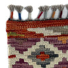 Handmade Multi Kilim Geometric 8' Runner