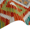 Handmade Multi Kilim Geometric 8' Runner