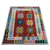 Handmade Multi Kilim Geometric 7x10 ft