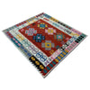 Handmade Multi Kilim Geometric 7x10 ft