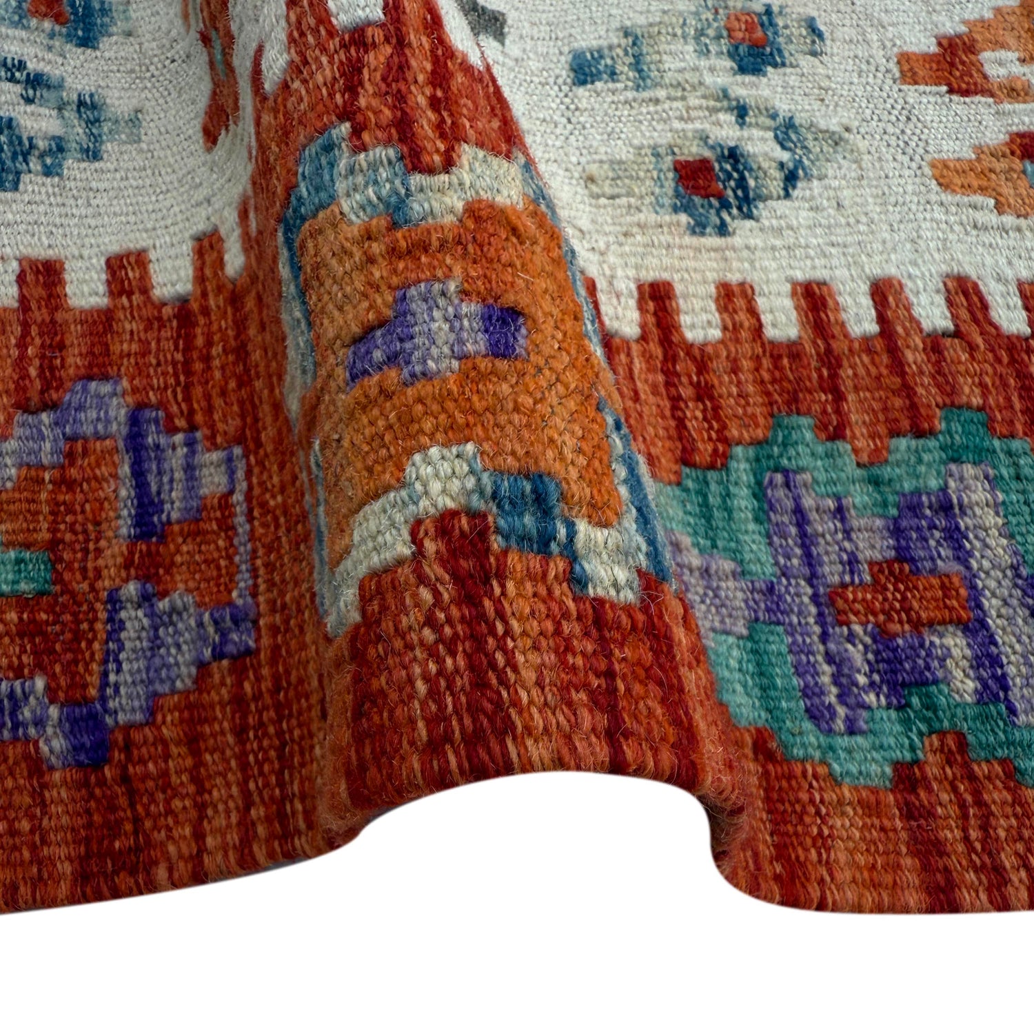 Handmade Multi Kilim Geometric 8x10 ft