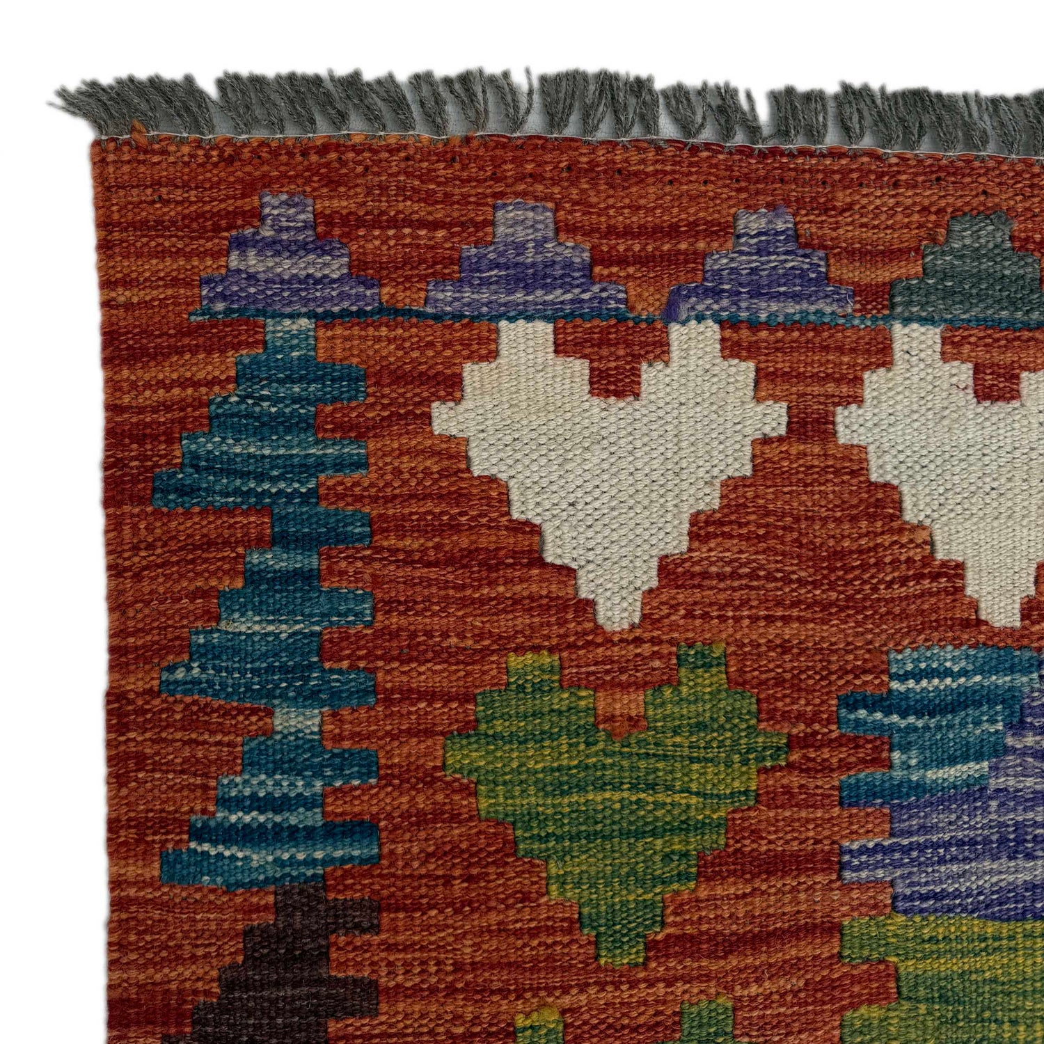 Handmade Multi Kilim Geometric 7x10 ft
