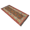 Handmade Multi Kilim Geometric 6' Runner