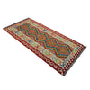 Handmade Multi Kilim Geometric 6' Runner