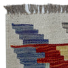 Handmade Multi Kilim Geometric 4x7 ft