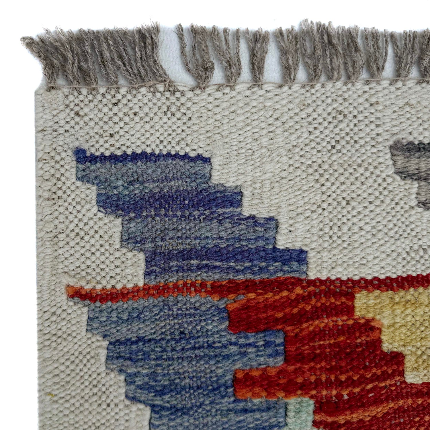 Handmade Multi Kilim Geometric 4x7 ft
