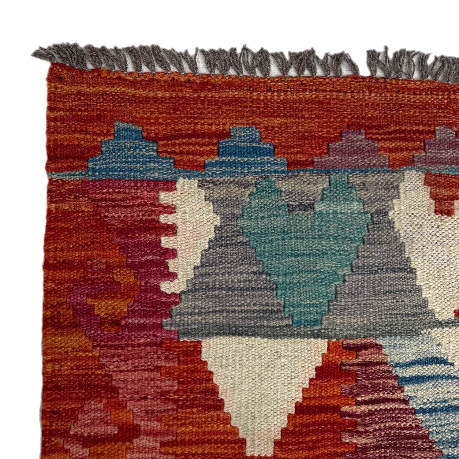 Handmade Multi Kilim Geometric 7x10 ft