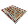 Handmade Multi Kilim Geometric 4x7 ft