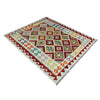 Handmade Multi Kilim Geometric 4x7 ft