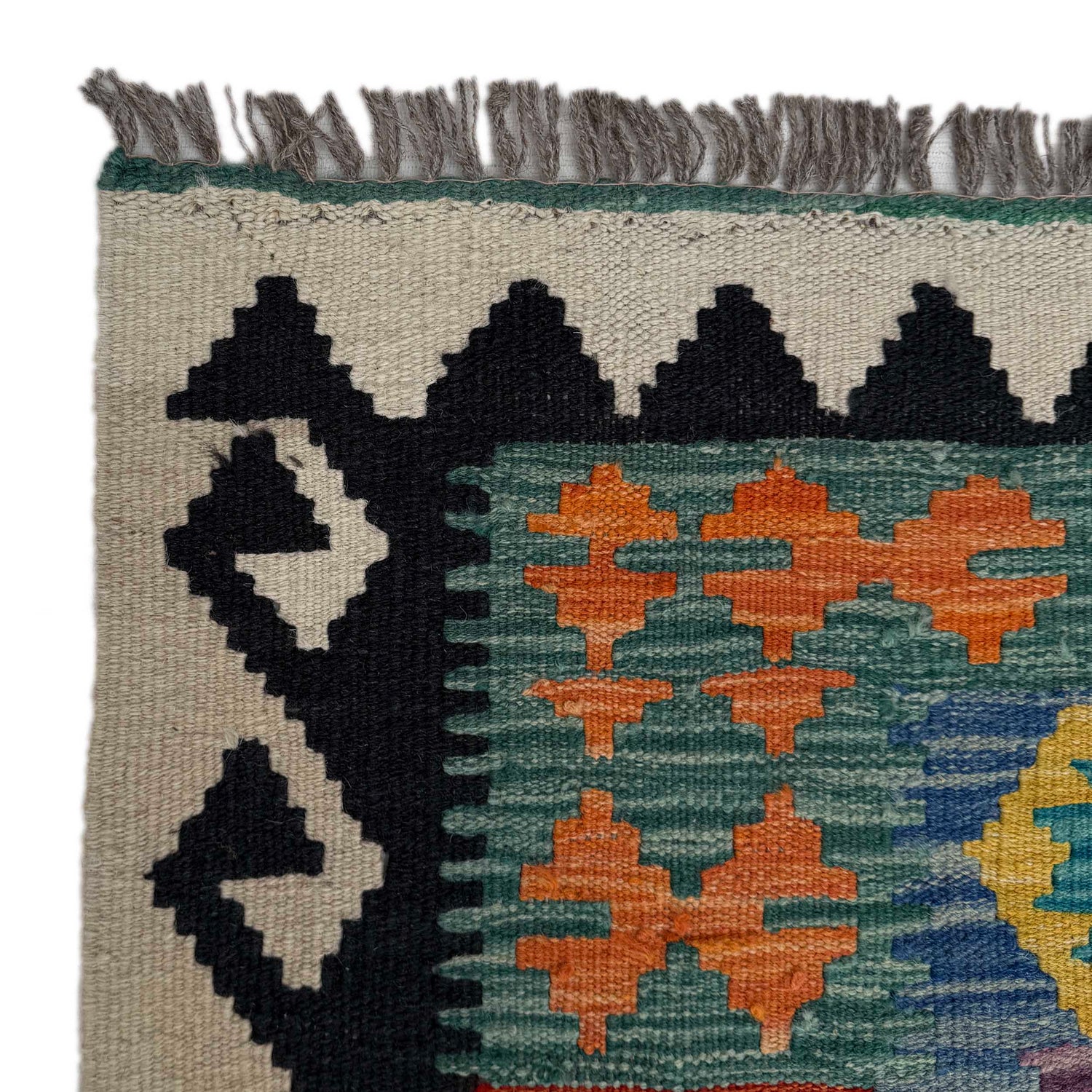 Handmade Multi Kilim Geometric 7x10 ft