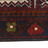 Baluchi Rug Handmade Multi Prayer Design 2x4 ft