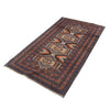 Baluchi Rug Handmade Multi Geometric 4x6 ft