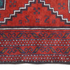Baluchi Rug Handmade Red Geometric 3x5 ft