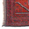 Baluchi Rug Handmade Red Geometric 3x5 ft