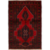 Baluchi Rug Handmade Multi Geometric 3x5 ft