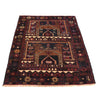 Baluchi Rug Handmade Multi Geometric 3x5 ft