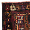 Baluchi Rug Handmade Multi Geometric 3x5 ft