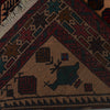 Baluchi Rug Handmade Multi Prayer Design 3x5 ft