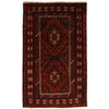 Baluchi Rug Handmade Multi Geometric 4x6 ft