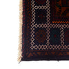 Baluchi Rug Handmade Multi Geometric 4x7 ft