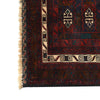 Baluchi Rug Handmade Multi Geometric 4x6 ft