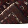 Baluchi Rug Handmade Multi Geometric 4x6 ft